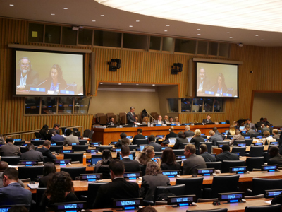 SGI представила совместную Декларацию на заседании Первого комитета Генеральной Ассамблеи ООН